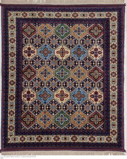 فرش زابلی طرح خشتی-z9724/4