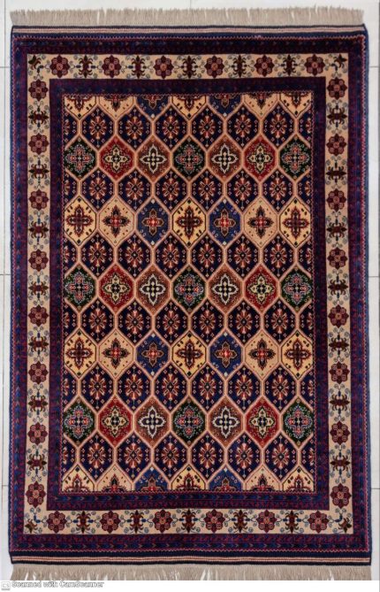 فرش طرح قشقایی دستباف-سه متری-z27266