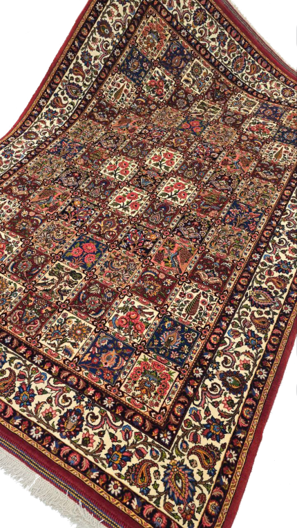 قالی دستباف بختیاری-شش متری-b32788