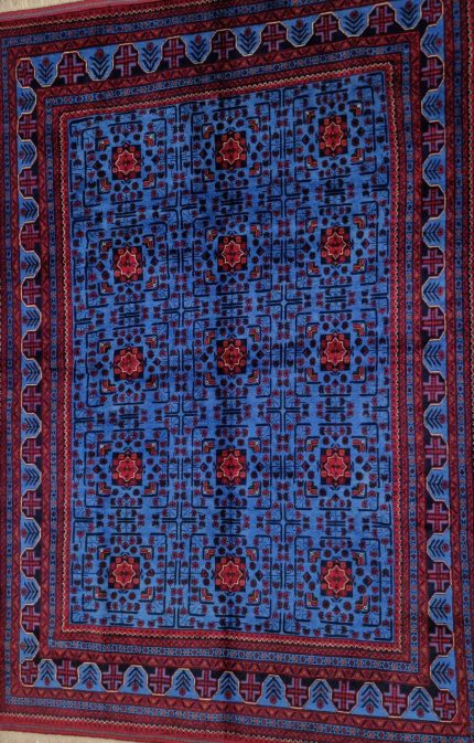 فرش مینیمال طرح قشقایی-شش متری-z37749