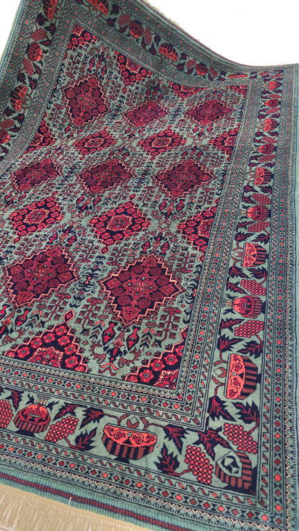 فرش مینیمال طرح قشقایی-شش متری-z377201